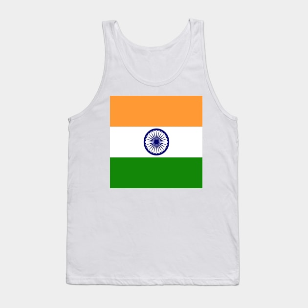 India flag Tank Top by flag for all